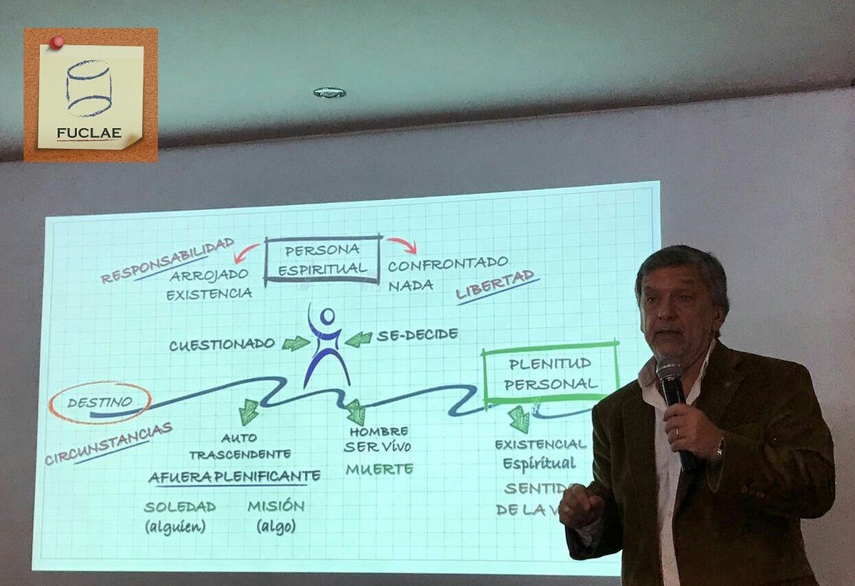 fuclae's tweet photo. El Dr. Claudio García Pintos, Presidente de #Fuclae  exponiendo en el 5° Congreso Colombiano de #Logoterapia. https://t.co/OOj1N0ZaEh