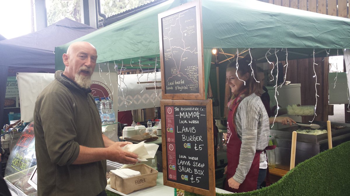 KateBeavan's tweet photo. Absolutely delicious PGI #WelshLamb burger at the @royalwelshshow #SpringFestival. Diolch @MamogLamb x https://t.co/1N0z8mhs38
