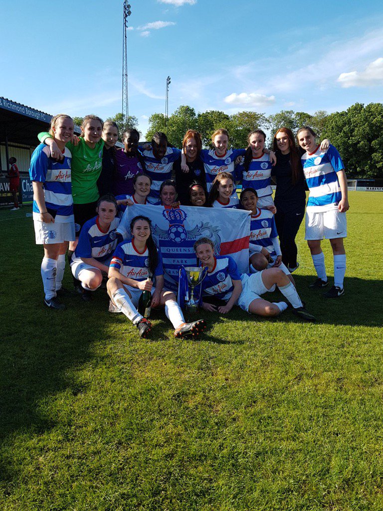 Congratulations to <a href="/QPRGirlsFC/">QPR Girls FC</a> YDS on their hard fought victory in the <a href="/GLWFLeague/">Greater London WFL</a> JG Memorial Trophy Final today 🔵⚪️