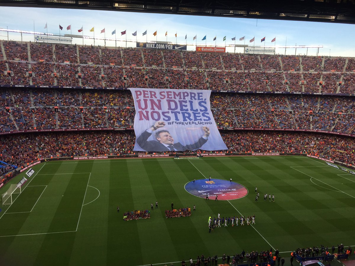 Adiós a UNO DE LOS NUESTROS dice el Camp Nou