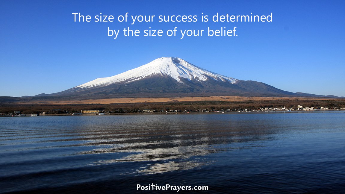 GoBibleVerses's tweet photo. The size of your success is determined by the size of your belief.
#Belief #Inspirational #Quotes https://t.co/Kf2CWsUqab