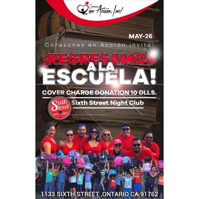 Recuerden Amigos nuestro evento de Mayo 26 En el 6th Street!! Salsa y Unión. Perfecta combinacion!!