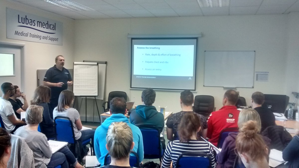 Lubasmedical's tweet image. Day 2 on the #sportstrauma course #playerassessment #DRABCDE