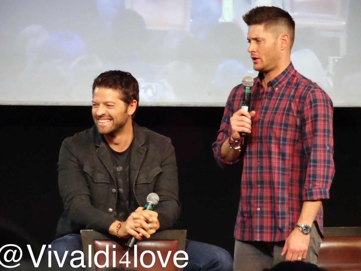 Vivaldi4love's tweet photo. #jib8 #jisha #lastpanel #evening #craziness #muchfun #muchlove @mishacollins @JensenAckles https://t.co/AMSKUXaNl6