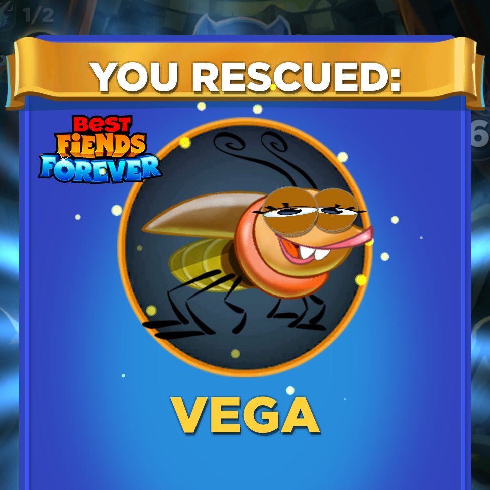 I've just rescued Vega in #BestFiendsForever - Download FREE - download.BestFiends.com/forever via <a href="/BestFiends/">Best Fiends</a>