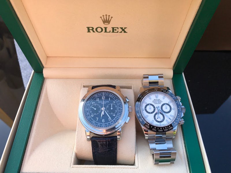ppropatek's tweet photo. 2 very beautiful very different watches. Have to say chaps I love the Daytona.
https://t.co/Cf8fUSI8i2
#PatekPhilippe https://t.co/jqYPbxJ5XT