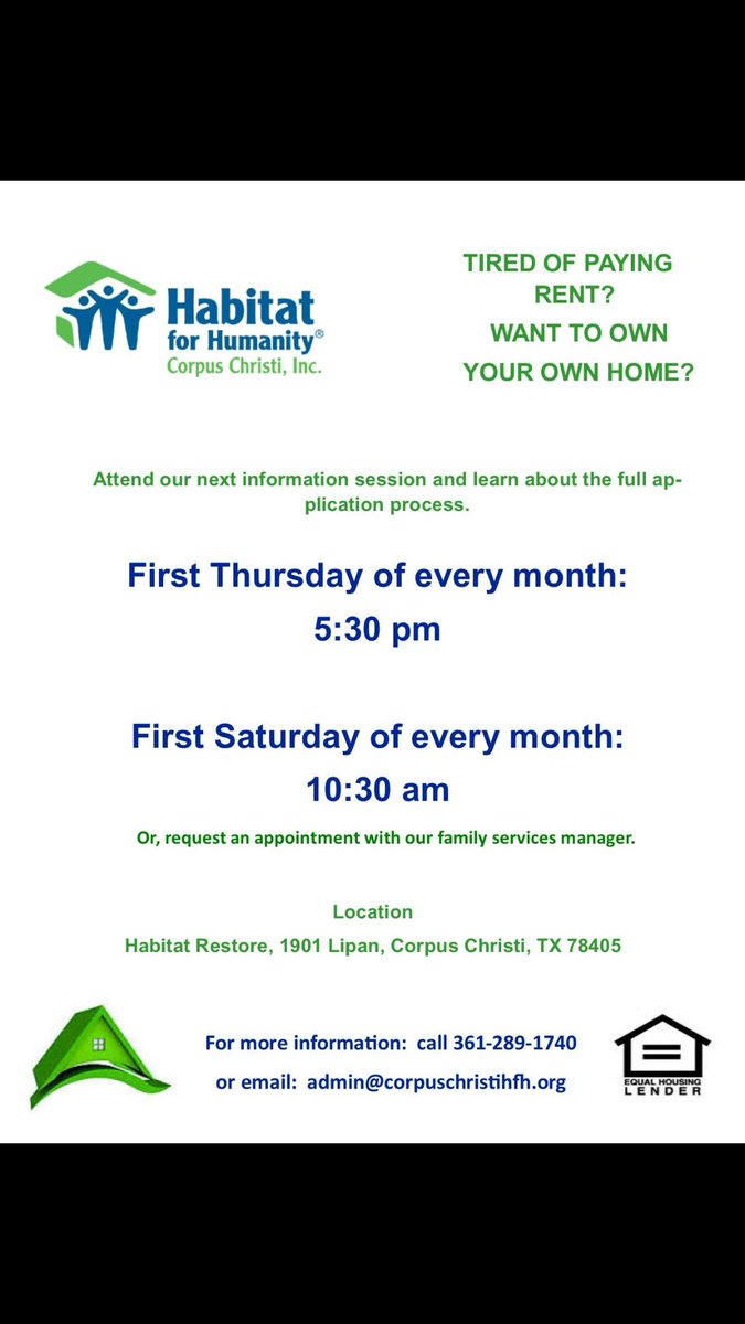 Habitat For Humanity Corpus Christi (@hfhofcorpus) on Twitter photo 