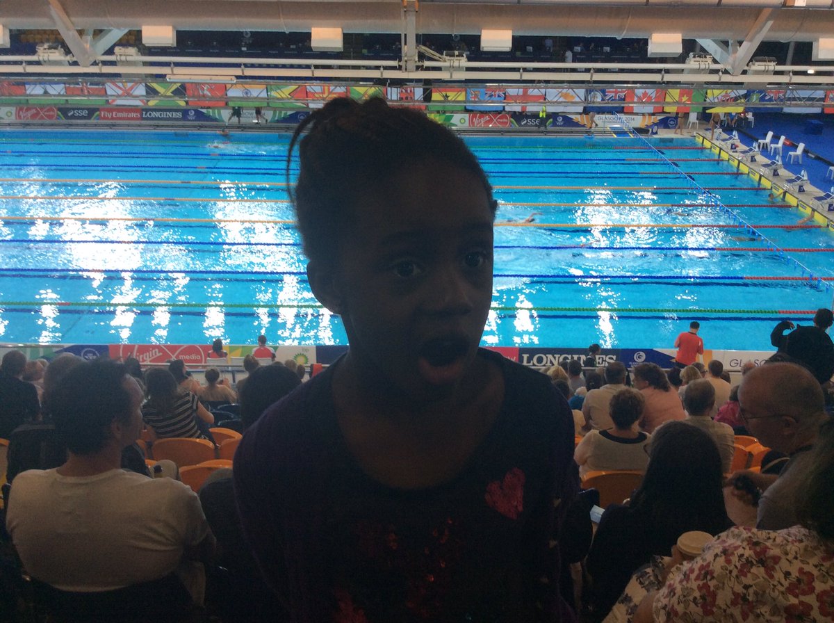 NsoforNkechi's tweet image. Savannah (6) had fun watching swimming finals at the 2014 Glasgow commonwealth games... wow, the pool is so big ! #target2022 #fastswimming