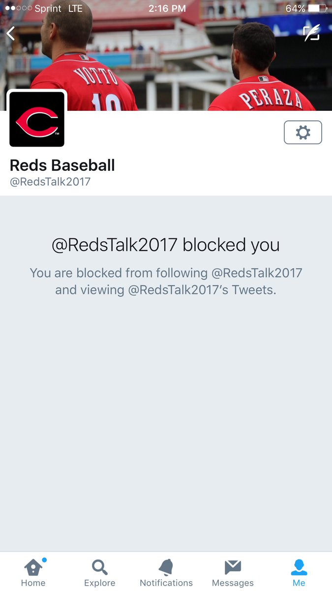 TheRocketRo's tweet photo. Only blocked me because he knew I was right 😂😂😂 Literally the worst reds account ever, no wonder why he's losing followers 😂😂 https://t.co/WS3vceQJ21