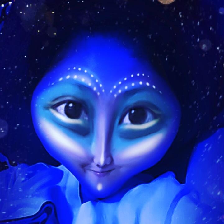 Virnaayuni's tweet photo. Alien hihi gudnite🌃 https://t.co/xmN0dUup7U