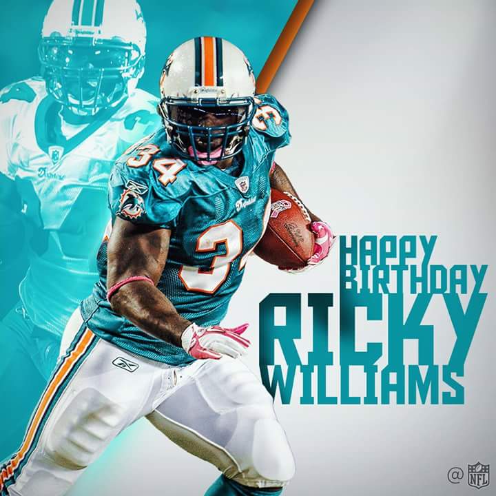 Happy Birthday Ricky Williams   
