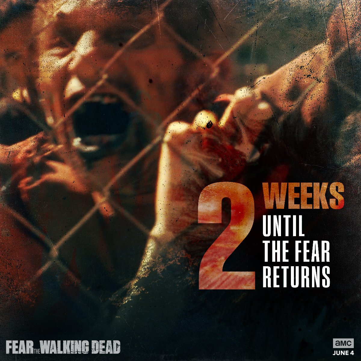 FearTWD's tweet photo. Prepare yourself. Only 2 weeks until the return of #FearTWD. https://t.co/vA4QwIQKyk