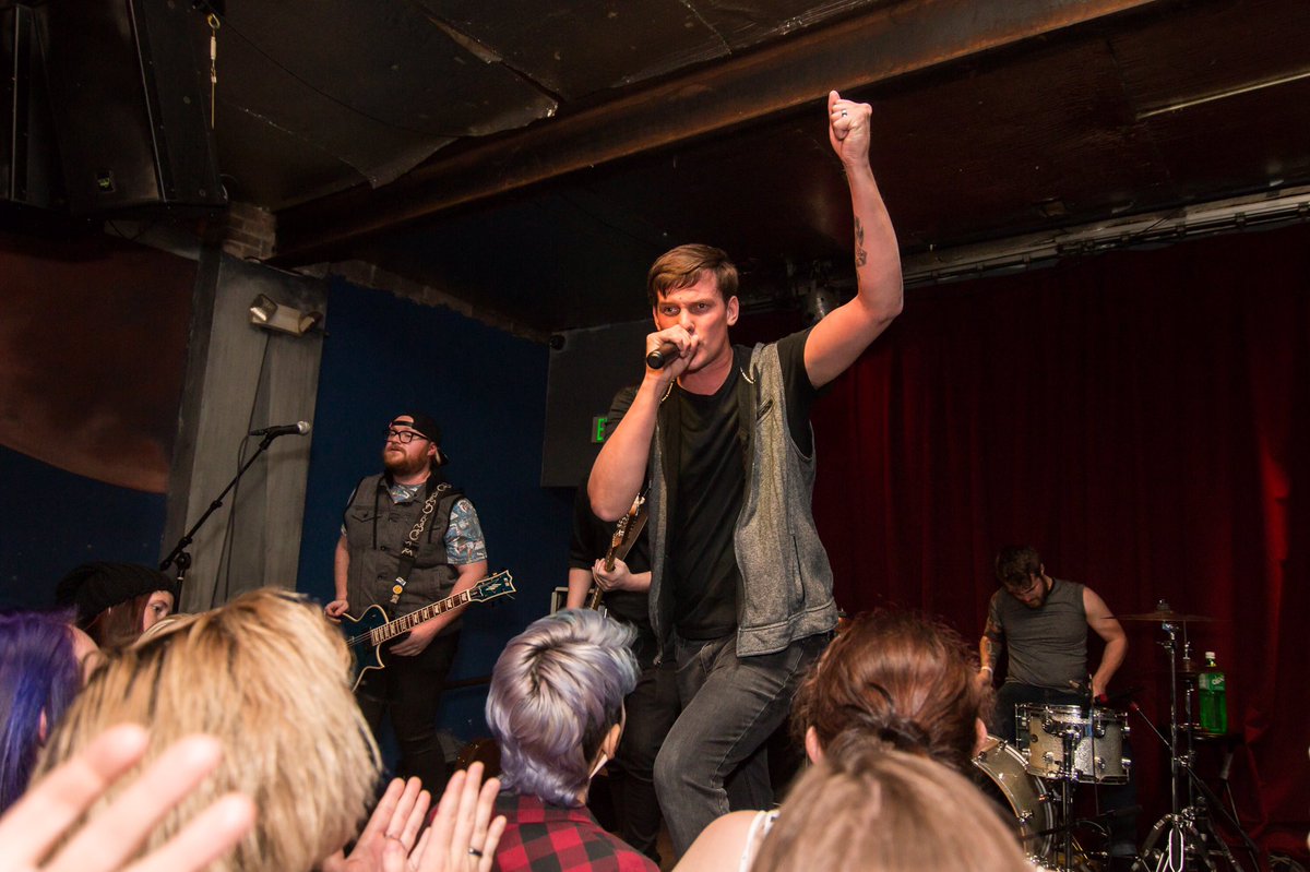 justinurban03's tweet image. On tour with @TonightWR and @TheCoastIsOurs right now! Pics of Tonight We Rise from Day 1 in Denver #2bands1vantour