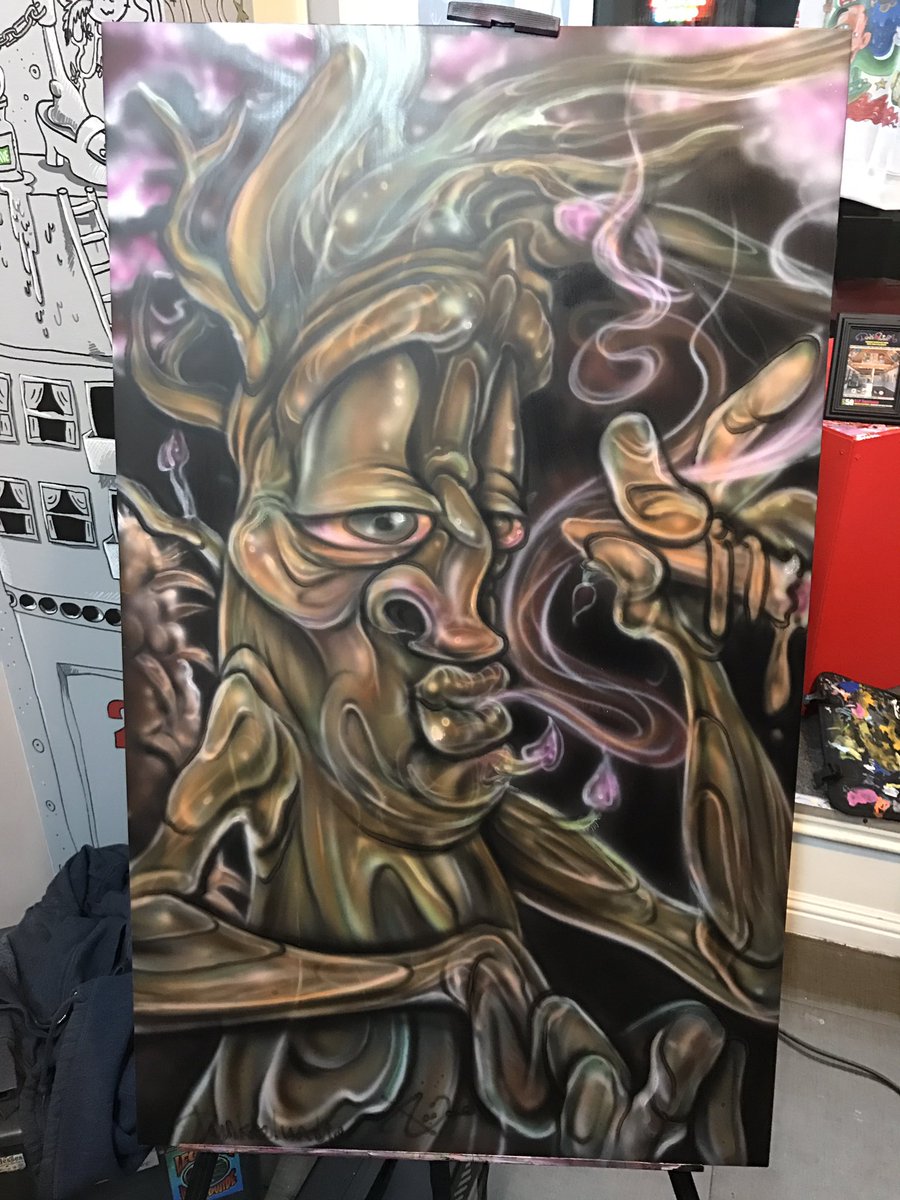 trippyerick's tweet photo. Nothing like some high art #dunkees #rtispc https://t.co/KpHbfsDmNJ