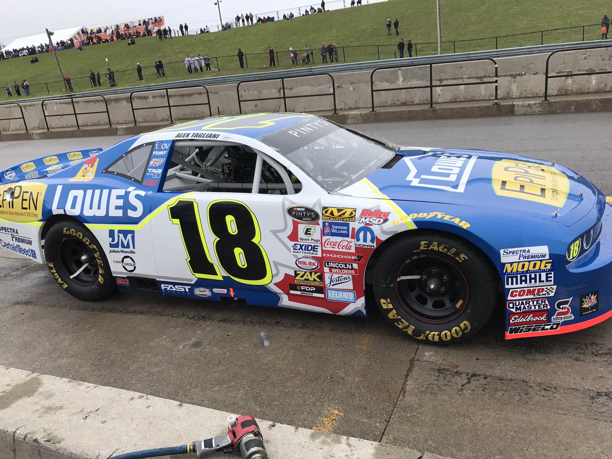 Hey <a href="/TaglianiFan/">Tagliani Fan Club</a> club still in first place and fifteen laps remaining. Keep it up <a href="/tagliani/">Alex Tagliani</a>  🏎💨