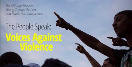 ChicagoWTA's tweet photo. The effects of Chicago's violence shared thru stories. Join 5/30 https://t.co/t13hSIlylu #chicagoreporter #youngchiauthors #publicnarrative https://t.co/NzAAWjuo3Y