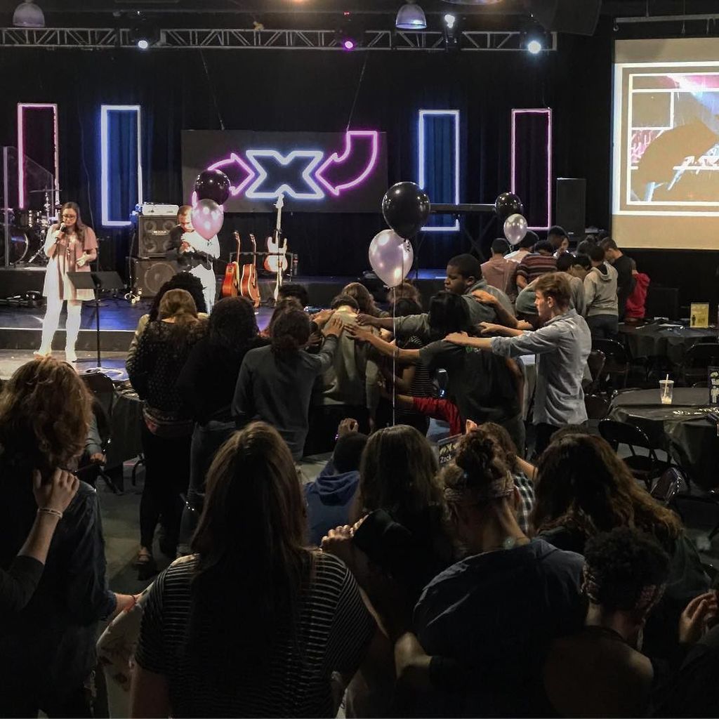 nxtonline's tweet photo. We gathered today to pray for the Eikon students. We're beyond thankful for the blessing they've been to us! @eikononline leaves for Haiti … https://t.co/xIeplbqM6M