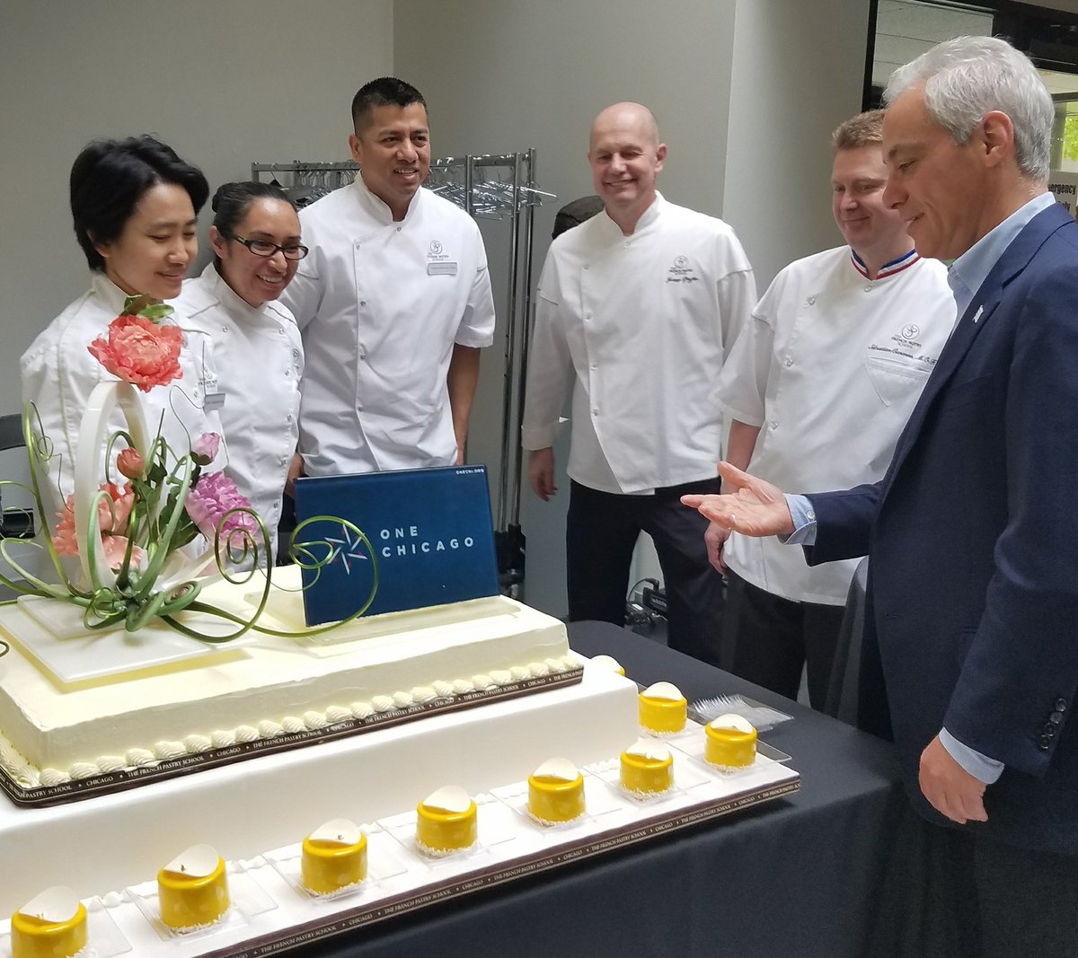 French Pastry School در توییتر Mayor Rahm Emanuel Admiring One