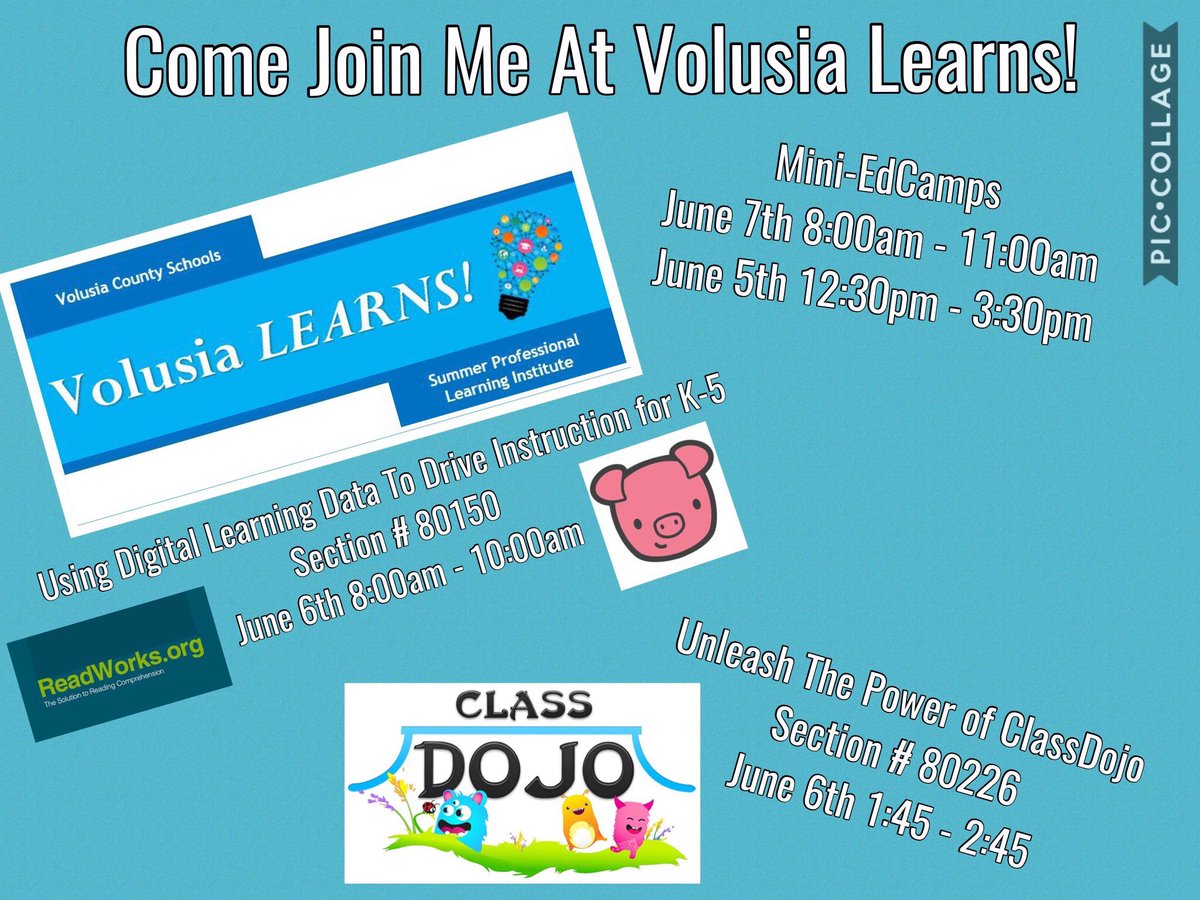 shankknowsedu's tweet image. Come Join Me at Volusia Learns! @volusiaschools @mrroa @MKestoryVCS @CaitlynDistler @FrontRow @ClassDojo @VCSPD