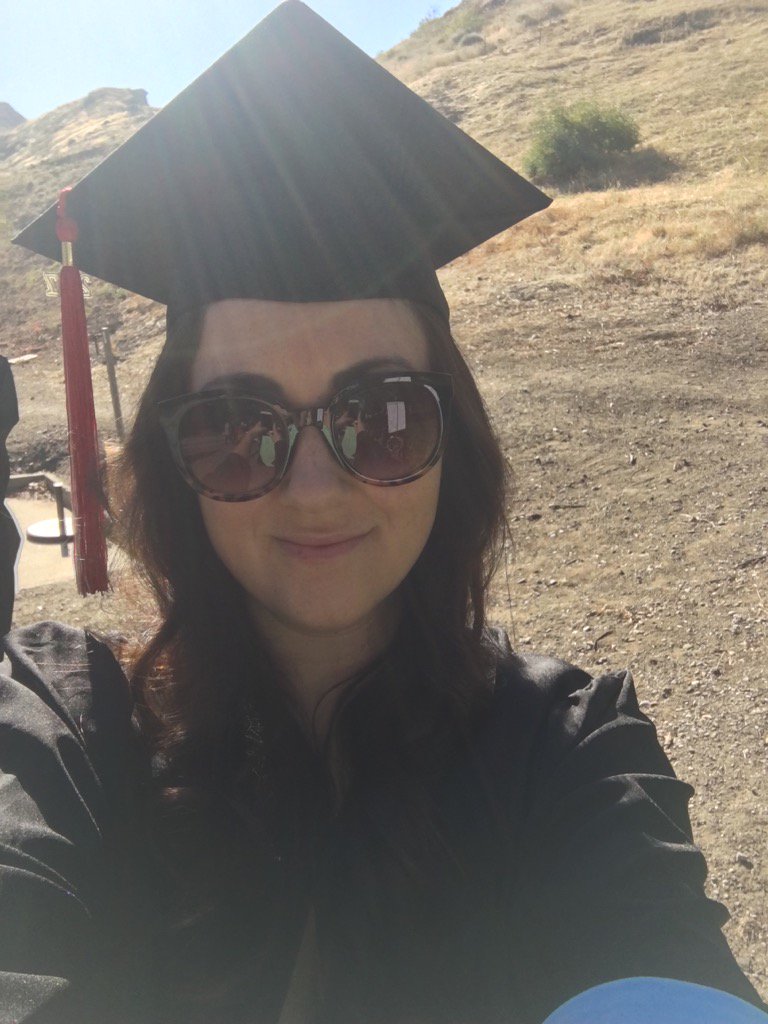 MaryPostal1's tweet photo. Ms. Pedersen received her Masters degree at CSUCI yesterday ππ. Amazing colleague and friend π #inthebullpen https://t.co/u8fW6QPnNy