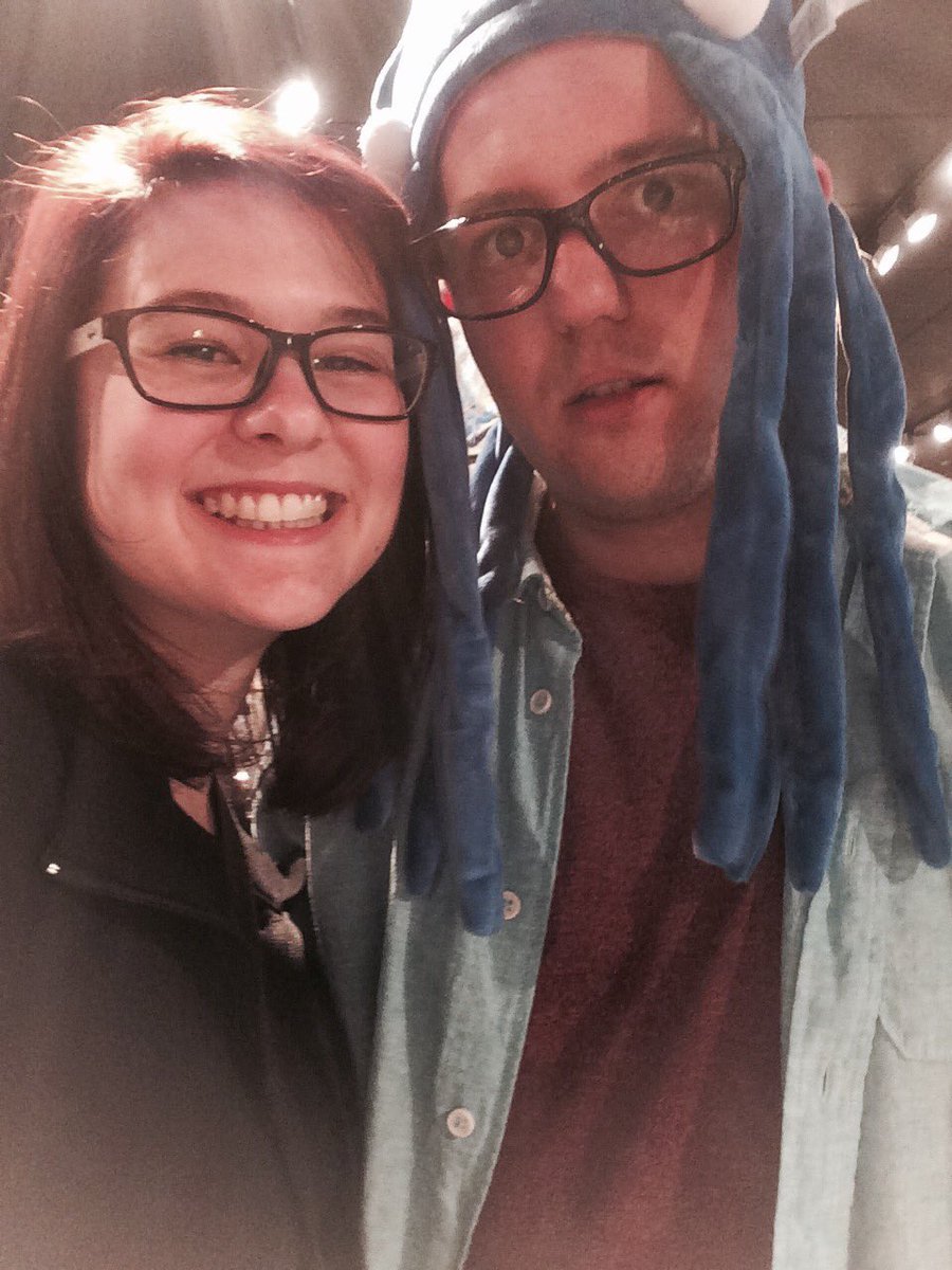 _Saaaaarah_'s tweet photo. I had a great day in Baltimore with this goober ❤️🦑 @Rob_Pitrovich https://t.co/kSINw7z4Ev