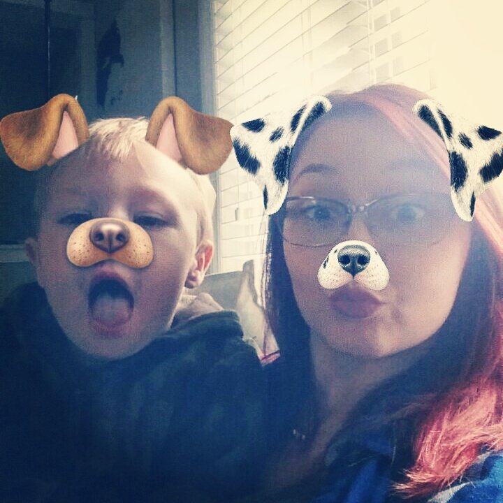 ohheykatie's tweet photo. Long weekend vibes in our house! #toddlerlife #May24 #snapchatbabies #hesaddicted #trackpants4life https://t.co/cESDuvkmcv