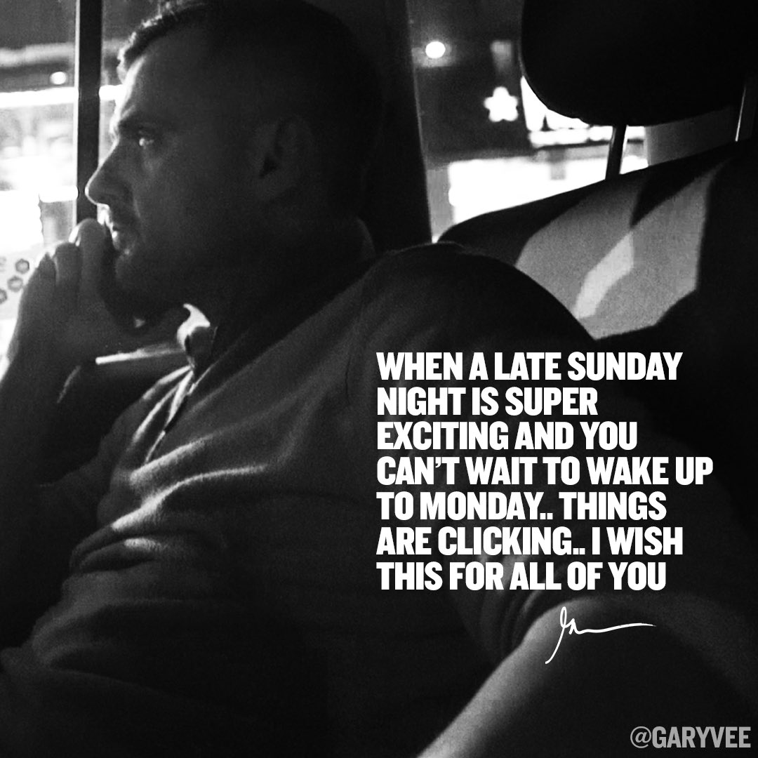 RealtyJcfrancis's tweet photo. RT @garyvee:
#SundayHopes https://t.co/XKMDZVU2pd