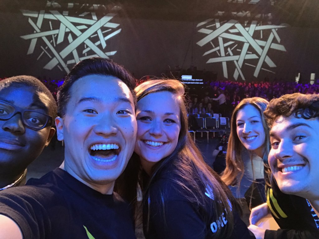Live from the Expo stage at the Rally of Champions! @enactussouthern #EnactusNationalExpo #seeopportunity (to selfie with all of enactus)