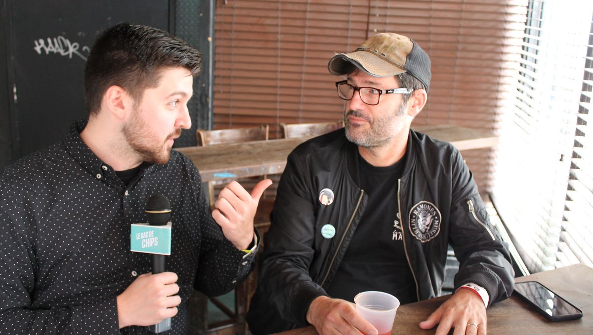 LeSacdeChips's tweet photo. #Pouzza7: le chanteur de Lagwagon a une relation bien particulière avec Montréal -
#JDM https://t.co/1qPGR9xtDK https://t.co/R9tejhqFL9
