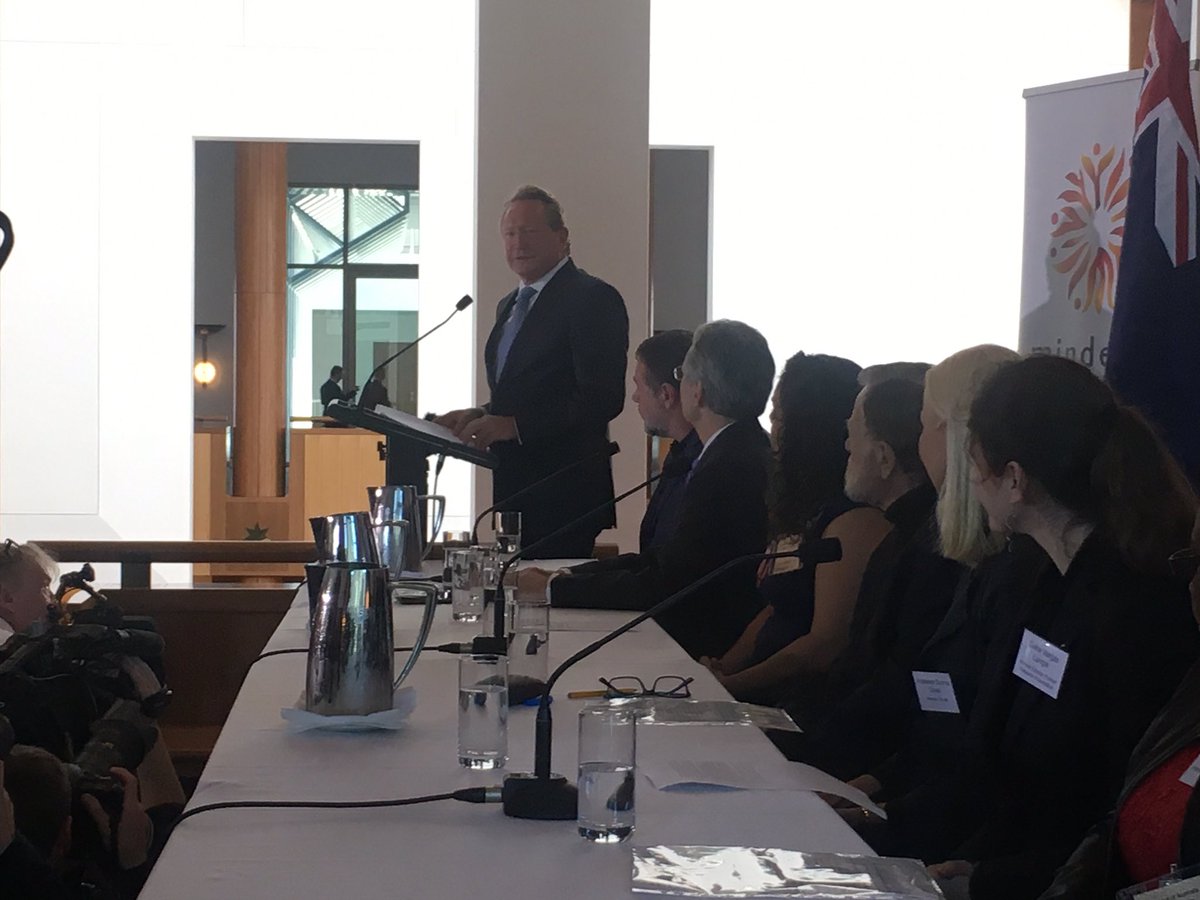 CaitlynGribbin's tweet photo. Andrew Forrest urges all Australians to "give what you can, if it isn't money then time is just as valuable". https://t.co/oBrYJXJ5wv