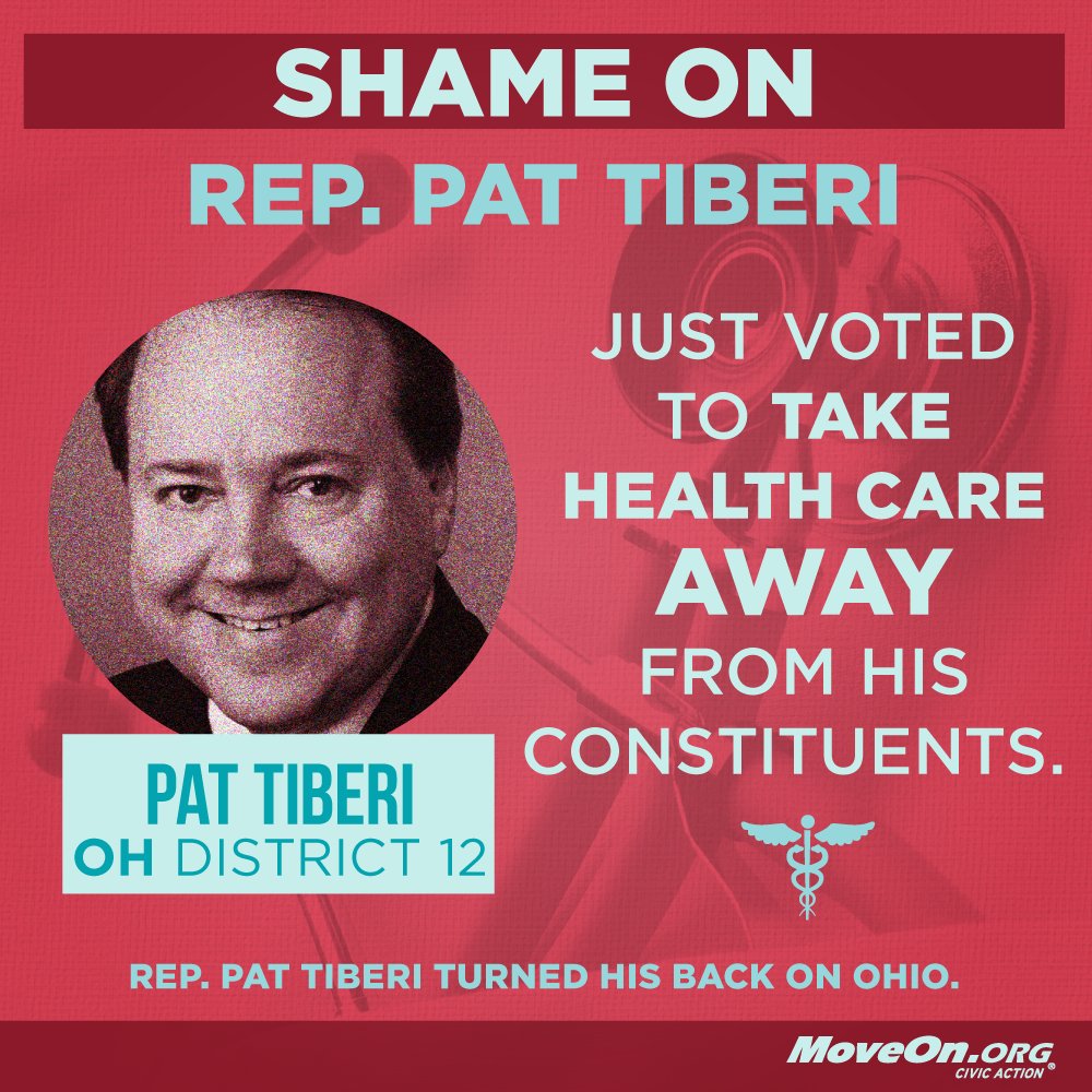 MoveOn's tweet photo. #OH's @PatTiberi put @realdonaldtrump before Ohio. #PaybackRecess is here: https://t.co/zglBehSJ4E https://t.co/fY5vdoPFu4