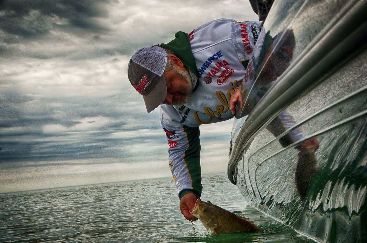 CaptnJoeFonzi's tweet photo. Lake Erie smallies are the best!! #ItsInMyNature#RangerBoats https://t.co/WNb7OxSBit