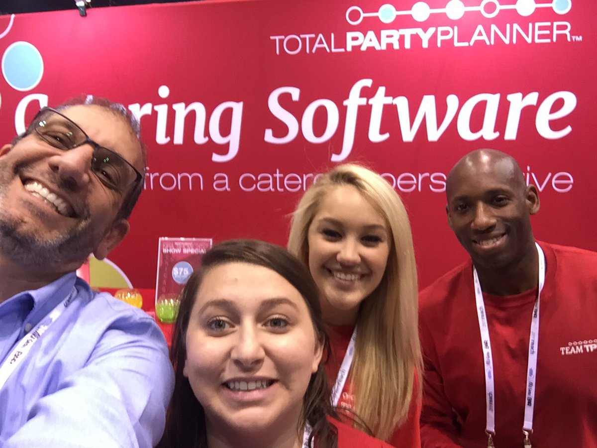 tppsoftware's tweet photo. A great day 2 @NRAShow !#NRAShow17 #booth6273 #catering software https://t.co/G8ssXt4chg
