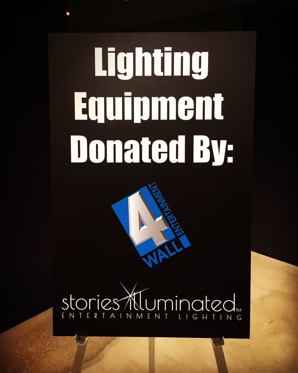 storieslit's tweet photo. Partnered with @4Wall_Lighting today #givingback to the #community in support of @SCofMusic #music #education #smallenoughtocare #storylit https://t.co/aOs4JwQpvK