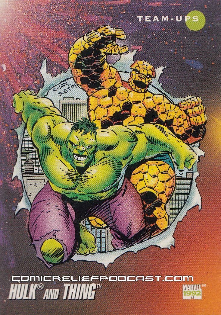ComicReliefPodc's tweet photo. Who were and What are your favorite #Superhero story/moments so far? #TradingCards #Marvel1992 #Marvel1992TradingCards https://t.co/EF6YQfpRXQ