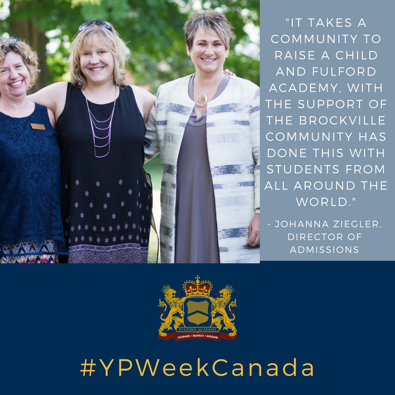 Fulford_Academy's tweet photo. Director of Admissions Mrs.Ziegler moved to@BrockvilleONfrom Germany to work @ Fulford Academy & raise a family #YPWeekCanada #FulfordFamily https://t.co/tLYXedb2Il
