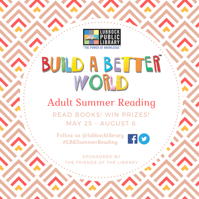 lubbocklibrary's tweet photo. Our Summer Reading Program starts May 25th! All ages. More Details: https://t.co/BzA53ytGdW #LBKSummerReading #LBKLIB https://t.co/Xi2MxT7MWN