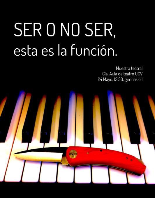 El próximo miércoles estrenamos el montaje final de nuestro proyecto anual! Estáis todos invitados!