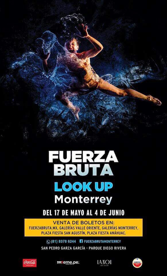monicacruz97's tweet photo. Ya fui, vale la pena, un show original hoy funciones en #parquediegorivera #fuerzabrutamonterrey #lookupmty https://t.co/GEtWhCzmME