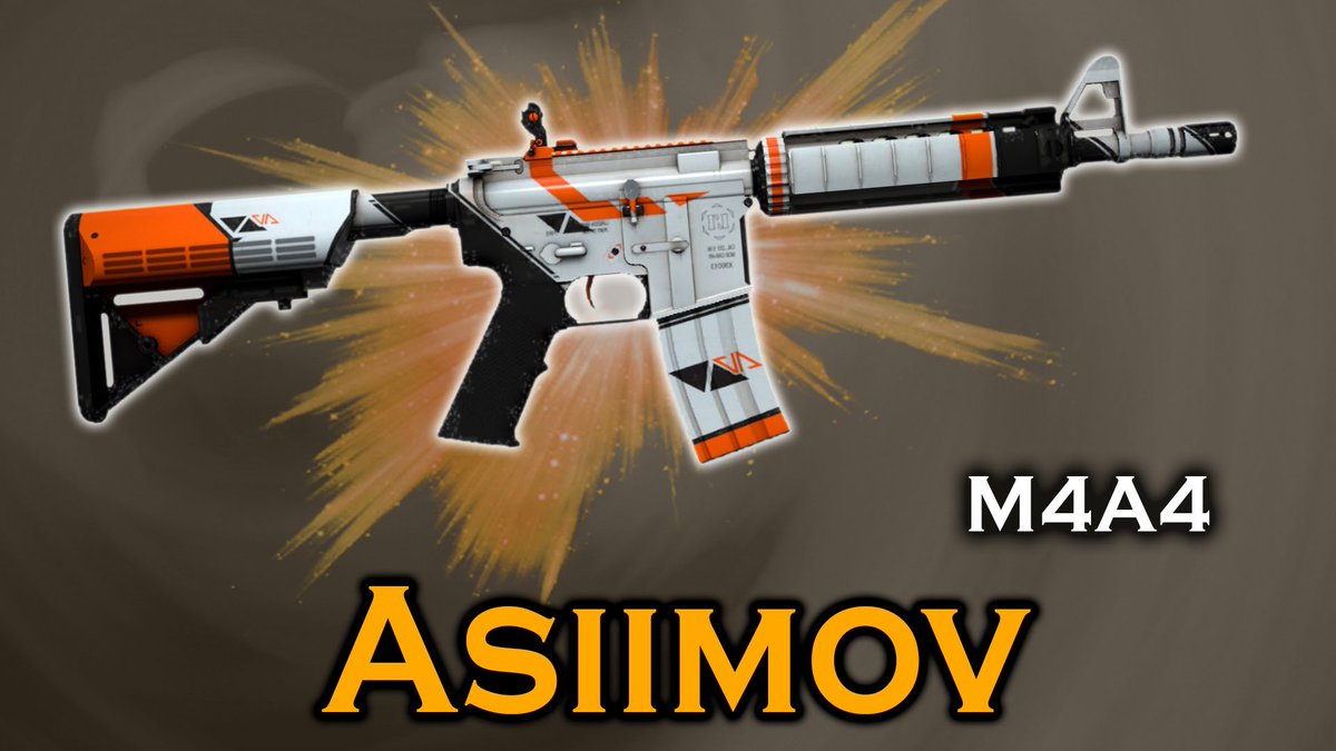 M4a4 Asiimov FT for 4 winners!

-RT, Like, Follow
-Tradelink
-Go goo.gl/z5AzAm
-#drakemoonarmy

Good luck~!