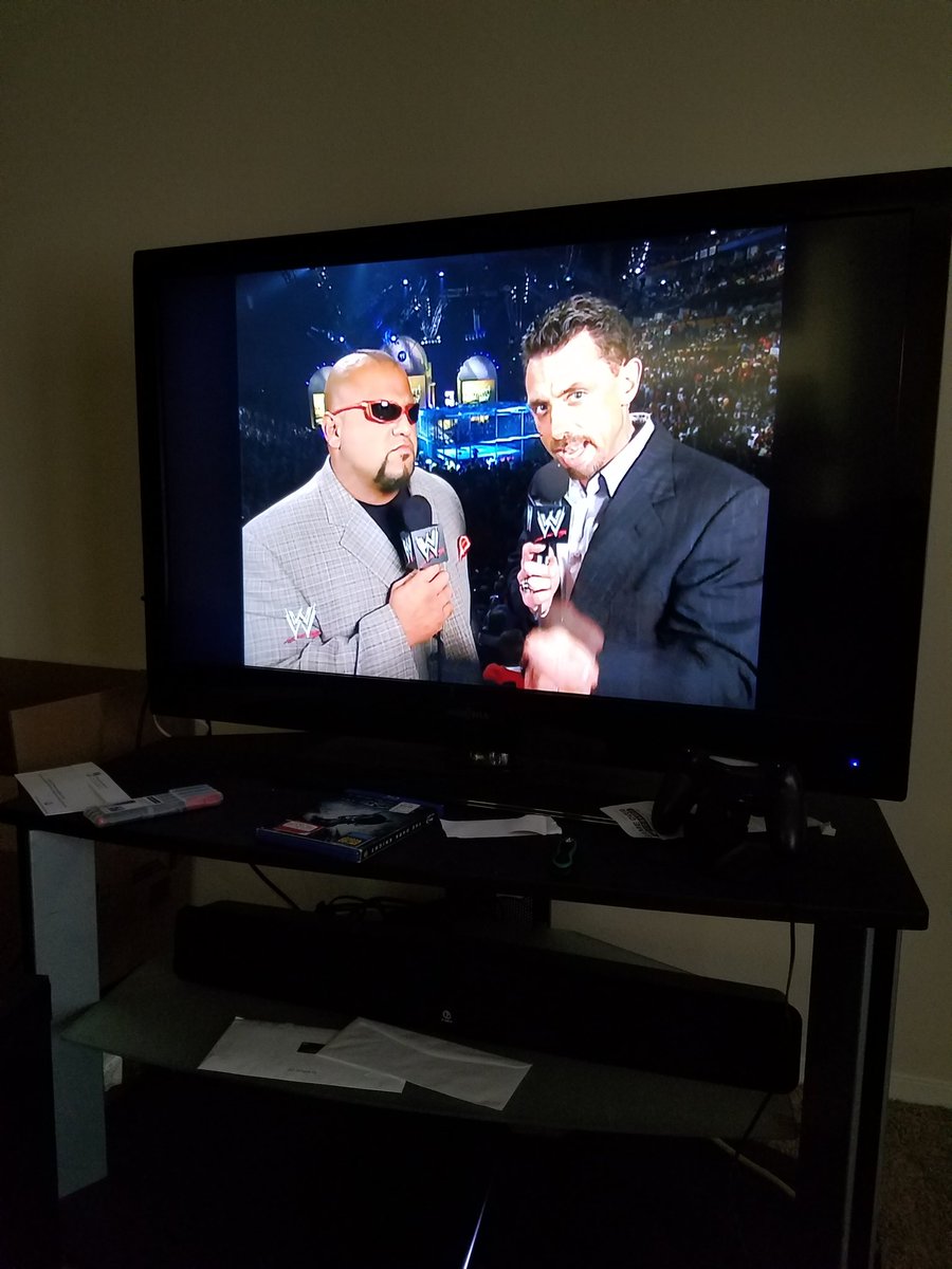Frosty_50's tweet photo. Look at this pair @OfficialTAZ @TazShowLive #SuitJones #JudgementDay2002 https://t.co/t9mOdPbOz4