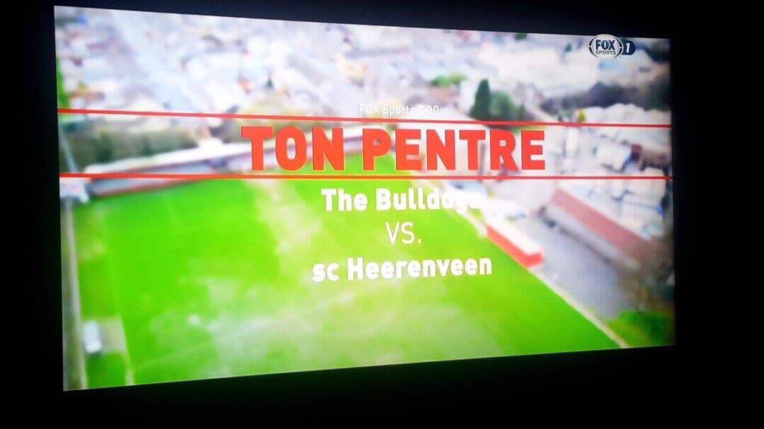 We're on television right now in the #Netherlands! 😃 #WeAreBulldogs