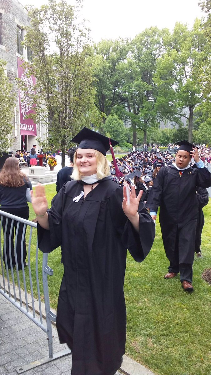 marygrondahl's tweet photo. Well done, my amazing daughter. #fordham2017 #fordhamlc๐ฉ๐ผโ๐๐๐ https://t.co/IR6rYXCGw4