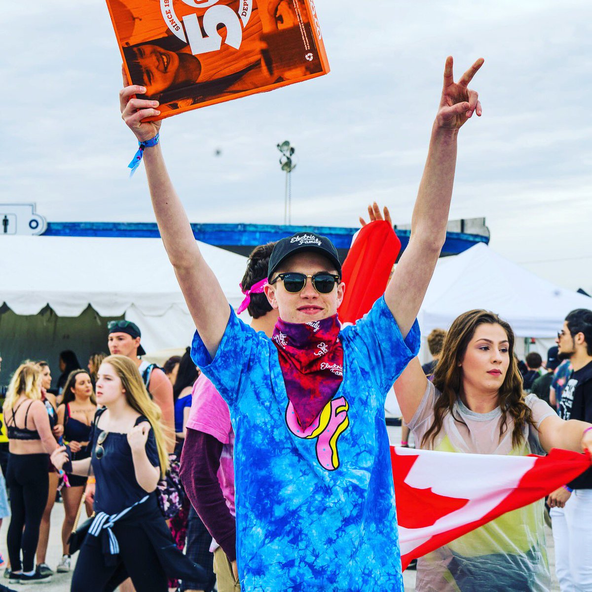 It's going down rain or shine! 🌞💦