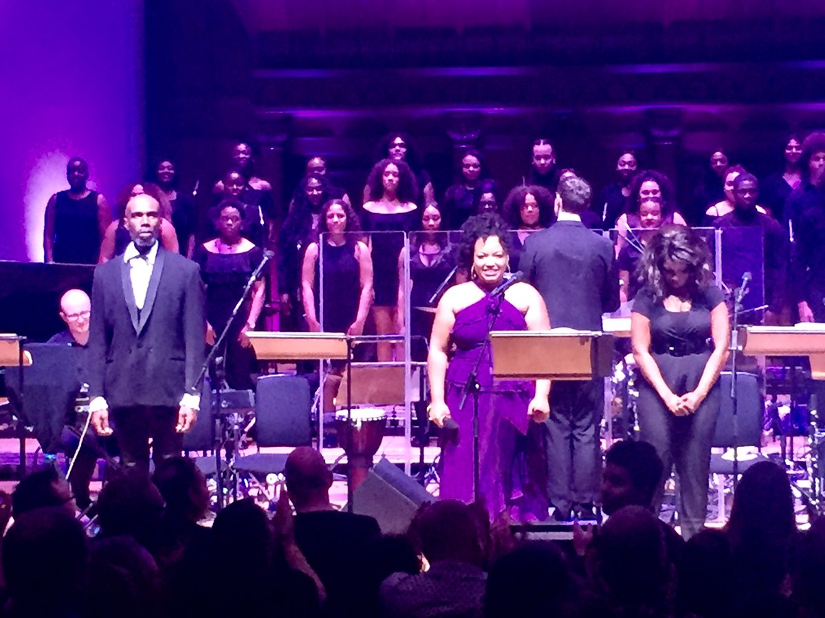 StageTalkUK's tweet photo. ***** #TheColorPurple In Concert @cadoganhall - a phenomenally good cast. Pure theatrical magic - this deserves to be on the West End stage https://t.co/AfY9fT8Oy6