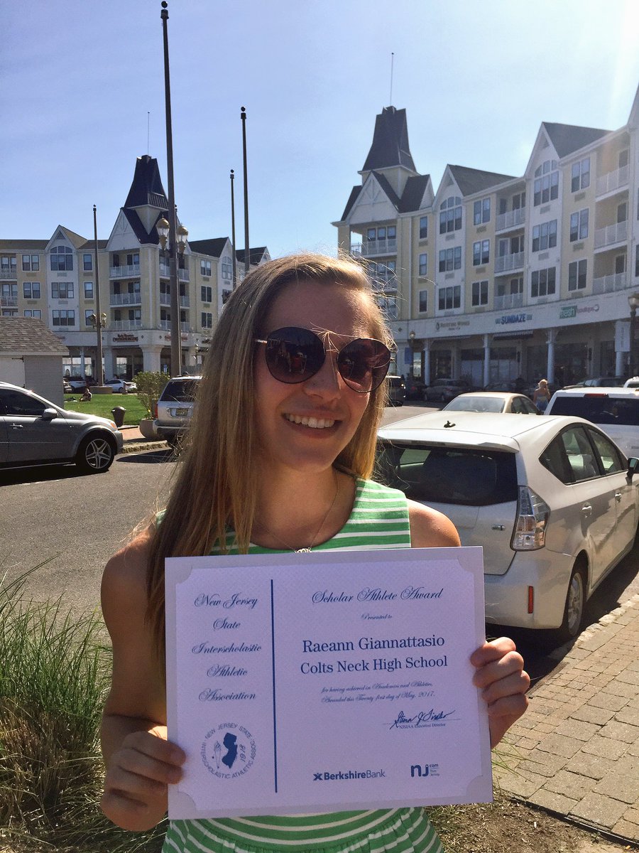CNHS_XC_Track's tweet photo. Raeann Giannattasio is the CNHS recipient of the NJSIAA Scholar Athlete Award, congrats!! https://t.co/6d4qkziHQU