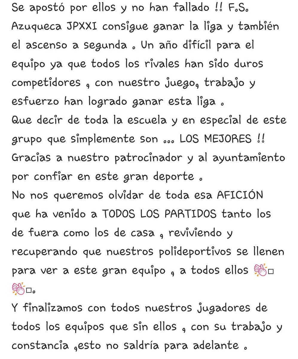 EM Azuqueca JP XXI tweet media