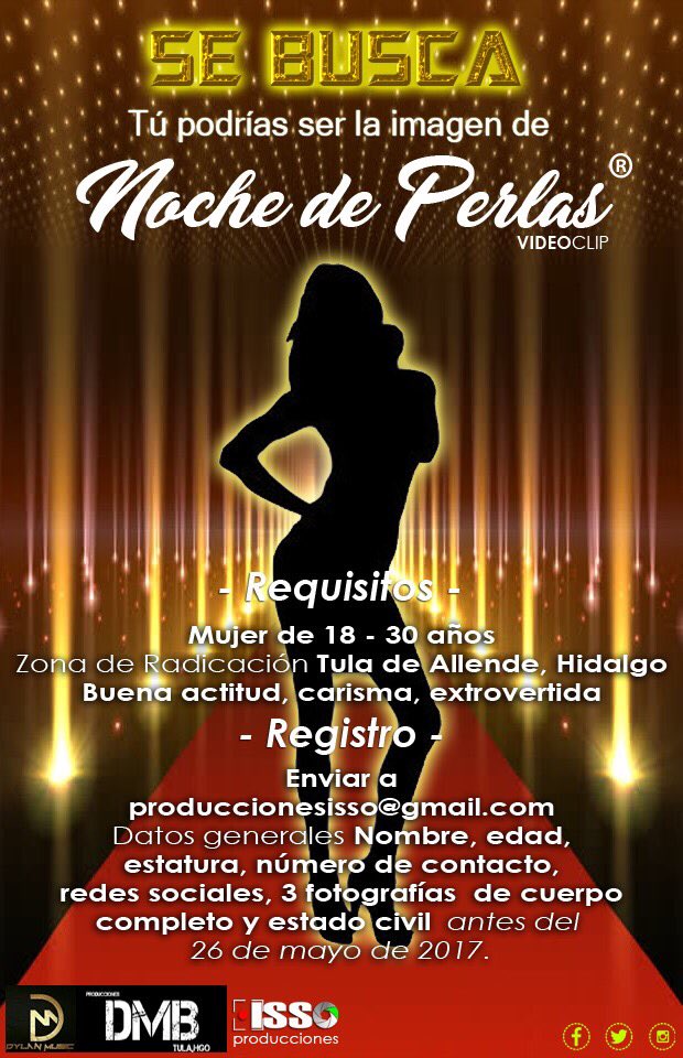 isso_crew's tweet photo. #Tula #Hidalgo | Tu podrías ser la imagen de #NocheDePerlas de Dylan Music La Maquinaria

Envía tus datos a produccionesisso@gmail.com https://t.co/GQ1Qq5P1ST