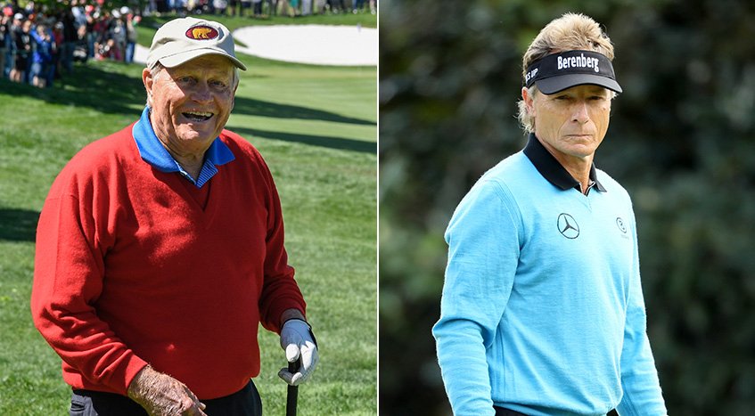 With his <a href="/RegionsTrad/">Regions Tradition presented by Coca-Cola</a> win, Bernhard Langer ties Jack Nicklaus for the most PGA TOUR Champions major titles with 8. 👀