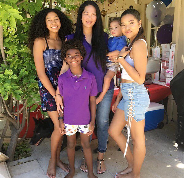 officialbck's tweet photo. #KimoraLeeSimmons and kids at Kenzo's bday party. #AokiLee #MingLee #WolfeLee #KenzoLee#bck#celebkids https://t.co/3L3QOtzOwh https://t.co/H5UETwqpXm
